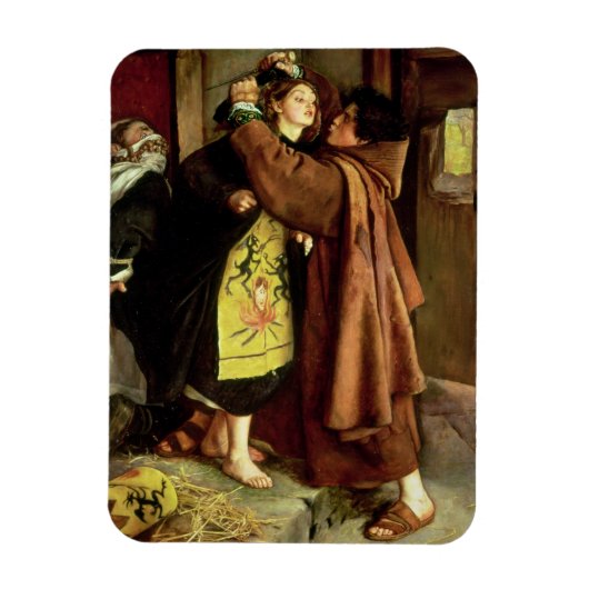 Die Flucht aus einer Heretik, 1559, 1857 (Öl auf L Magnet (Vertikal)