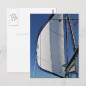 Die Flucht aus Genua Postkarte (Vorne/Hinten)