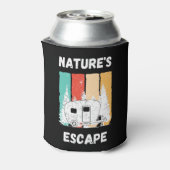 Die Flucht der Natur - Campers Life Dosenkühler (Kanne Rückseite)