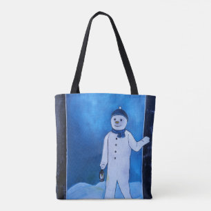Die Flucht des Schneemanns Gemälde von Alfred Fox Tasche