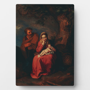 Die Flucht nach Ägypten von Abraham Bloemaert  Fotoplatte