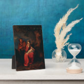 Die Flucht nach Ägypten von Abraham Bloemaert  Fotoplatte (Seite)