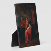 Die Flucht nach Ägypten von Abraham Bloemaert  Fotoplatte (Seite)