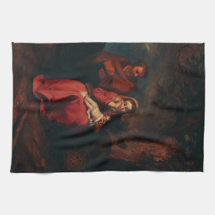 Die Flucht nach Ägypten von Abraham Bloemaert  Geschirrtuch