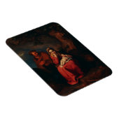 Die Flucht nach Ägypten von Abraham Bloemaert Magnet (Rechte Seite)
