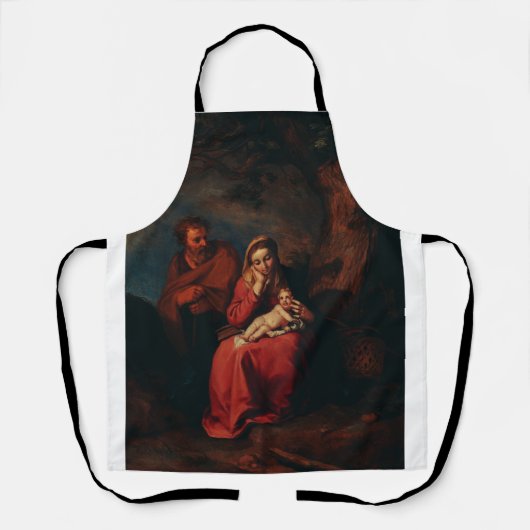 Die Flucht nach Ägypten von Abraham Bloemaert Schürze (Vorderseite)