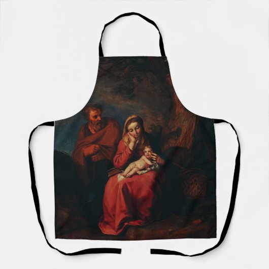 Die Flucht nach Ägypten von Abraham Bloemaert Schürze (Vorderseite)
