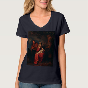 Die Flucht nach Ägypten von Abraham Bloemaert  T-Shirt