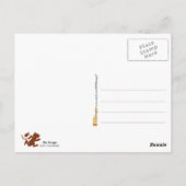 Die Flucht Postkarte (Rückseite)