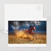 Die Flucht Postkarte (Vorne/Hinten)