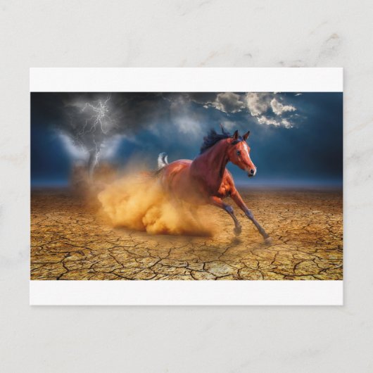 Die Flucht Postkarte (Vorderseite)