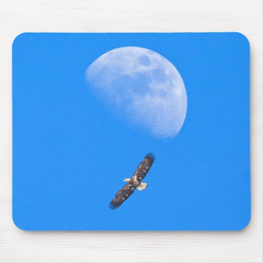 Die Flucht über den Mond Mousepad (Vorne)