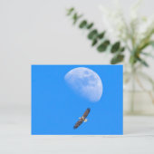 Die Flucht über den Mond Postkarte (Stehend Vorderseite)
