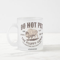 Die Fluffy Kühe Yellowstone Bison Funny nicht best