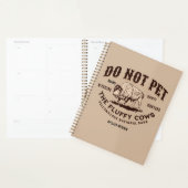 Die Fluffy Kühe Yellowstone Bison Funny nicht best Planer (Anzeige)