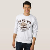 Die Fluffy Kühe Yellowstone Bison Funny nicht best Sweatshirt (Vorne ganz)