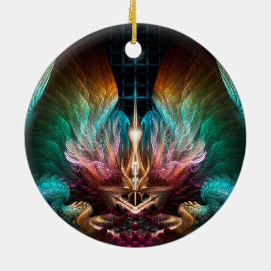 Die Flüge der Artillianer Keramik Ornament (Hinten)