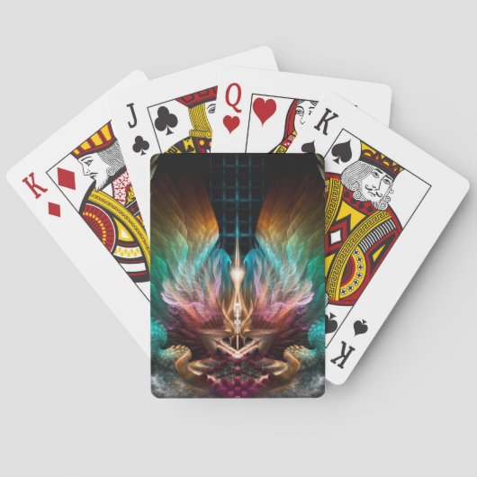 Die Flüge der Artillianer Spielkarten (Rückseite)