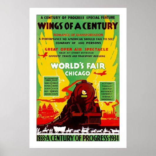 Die Flüge eines Jahrhunderts Poster (Vorne)