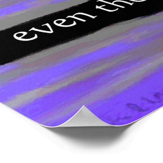 Die Flügel der Morgendämmerung Poster (Ecke)