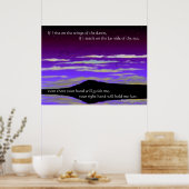 Die Flügel der Morgendämmerung Poster (Küche)