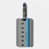 Die Flügel des Mannes Gepäckanhänger (Rückseite vertikal)