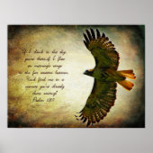 Die Flügel des Morgenplakats Poster (Vorne)