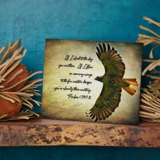 Die Flügel des Morgens Inspiration Fotoplatte (Seite)