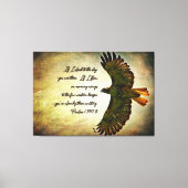 Die Flügel des Morgens Inspiration Leinwanddruck (Vorderseite)