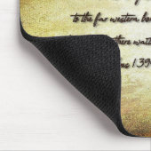 Die Flügel des Morgens Inspiration Mousepad (Ecke)