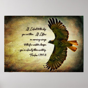 Die Flügel des Morgens Inspiration Poster