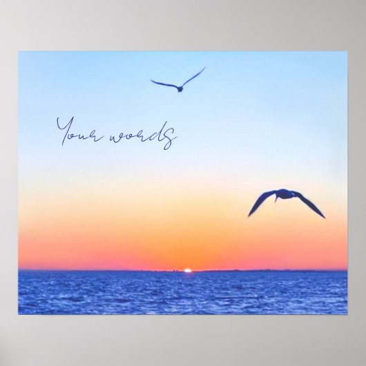 Die Flügel des Morgens Poster (Vorne)