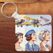 Die Flügel ihres eigenen Schlüsselanhängers Schlüsselanhänger (Vorderseite)