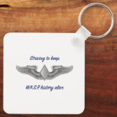 Die Flügel ihres eigenen Schlüsselanhängers Schlüsselanhänger (Rückseite)