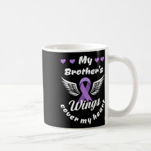 Die Flügel meines Bruders bedecken mein Herz Überd Kaffeetasse