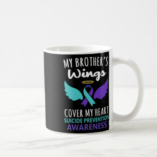 Die Flügel meines Bruders decken das Bewusstsein f Kaffeetasse