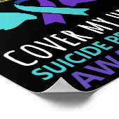 Die Flügel meines Bruders decken das Bewusstsein f Poster (Ecke)