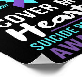 Die Flügel meines Bruders decken das Bewusstsein f Poster (Ecke)