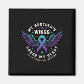 Die Flügel meines Bruders decken meinen Herzsuizid Magnet (Vorne)