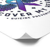 Die Flügel meines Bruders decken meinen Herzsuizid Poster (Ecke)