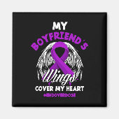 Die Flügel meines Freundes decken meine Überdosier Magnet (Vorne)