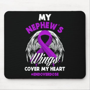 Die Flügel meines Neffen bedecken mein Herz - Schl Mousepad