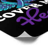 Die Flügel meines Sohnes decken die Suizidpräventi Poster (Ecke)