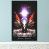 Die Flügel von Anthropolis HC Canvas drucken Leinwanddruck (Insitu (Holzboden))