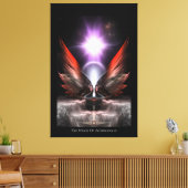 Die Flügel von Anthropolis HC Canvas drucken Leinwanddruck (Insitu (Wohnzimmer))