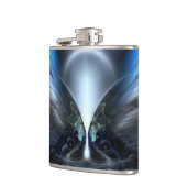 Die Flügel von Anthropolis Vinyl Wrapped Flask 6oz Flachmann (Links)