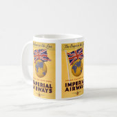 Die Fluggesellschaft des Empire Kaffeetasse (Vorderseite Links)