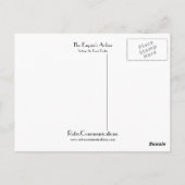Die Fluggesellschaft des Empire Postkarte (Rückseite)