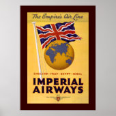 Die Fluggesellschaft des Reiches Poster (Vorne)