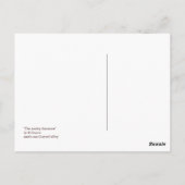 Die Flugmaschine Nautisme Steampunk Postkarte (Rückseite)